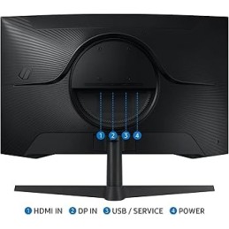Samsung G55C 27" – 27″ QHD Curved Gaming Monitor