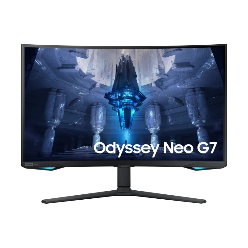 Samsung G75NP 32″ 4K UHD Curved Gaming Monitor – 32″ 165Hz Curved Display (Black)