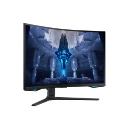 Samsung G75NP 32″ 4K UHD Curved Gaming Monitor – 32″ 165Hz Curved Display (Black)