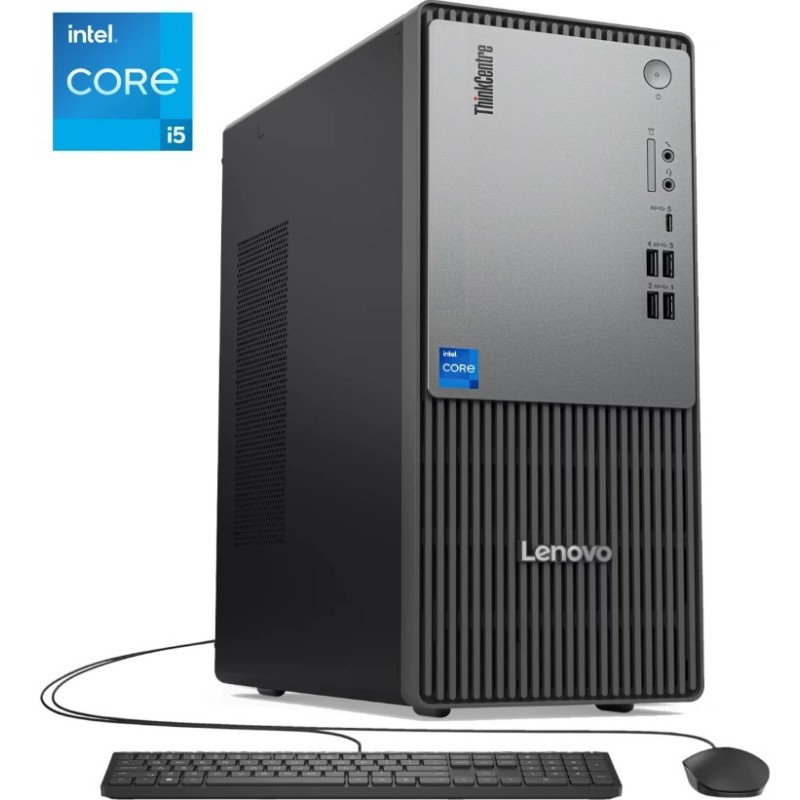 Lenovo ThinkCentre neo 50t Gen 5 Tower, Intel Core i5 14400, 8GB RAM, 512GB SSD (NEW)