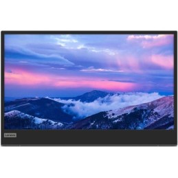 Lenovo L15 15.6" FHD USB-C Portable Monitor, 2 USB-C, Grey (REFURBISHED)