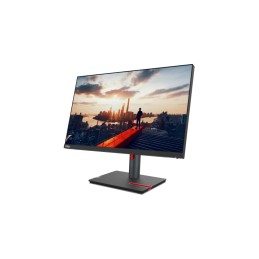 Lenovo ThinkVision P24h‑30 23.8″ QHD Monitor, USB‑C, HDMI, DisplayPort, Adjustable Stand (REFURBISHED)