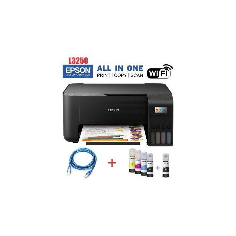 Epson EcoTank L3250 Wi-Fi All-in-One Printer – Print, Scan & Copy