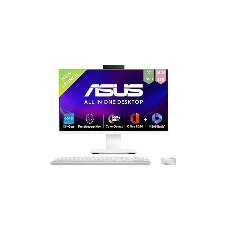 ASUS AIO V470, Intel Core i5 13420H, 27″ FHD, 8GB RAM, 512GB SSD (NEW)