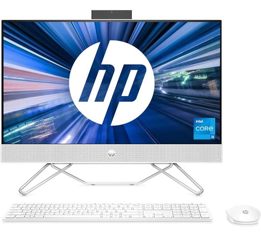 HP AIO 24-CB1025NH All-in-One Core i5-1235U 12th Gen 8GB RAM 512GB SSD Dos 23.8" Non-Touch White All-in-One Computer