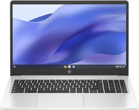 HP Chromebook 15a Intel Pentium Dual Core 1.1GHZ 4RAM 128GB Storage 15.6" ___