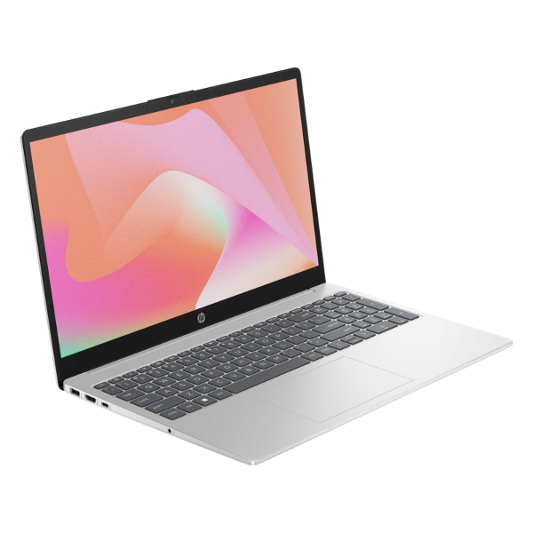 HP 15 FD0232nia Core i7-1355U, 8GB Ram, 512GB SSD, DOS, 15.6-inch FHD, Natural silver [973H0EA]