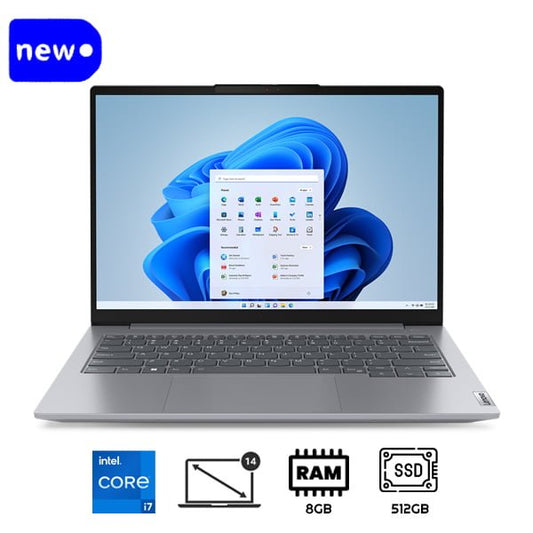 Lenovo ThinkBook 14 G6 Core i7-13700H, 8GB Ram, 512GB SSD, DOS, 14-inch WUXGA, Arctic Grey, Fingerprint,